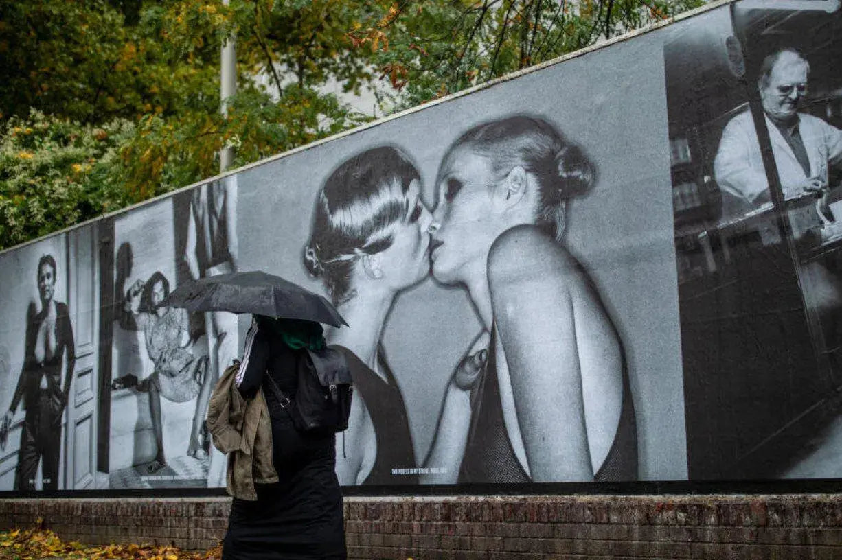 Helmut-Newton-100-Exhibition-at-Kraftwerk-Berlin-2020 Global Images USA