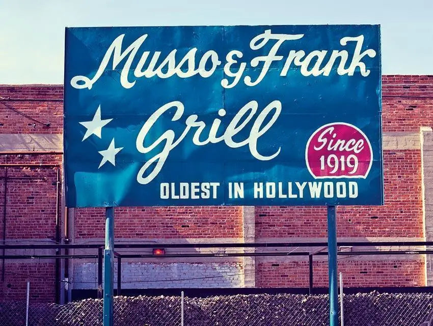 Hollywood's Oldest Restaurant and Frank Worth By Michael Callahan - Global Images USA