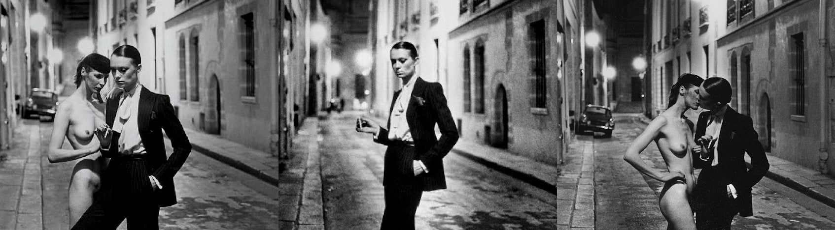 The Story Behind Helmut Newton's Rue Aubriot Photograph - Global Images USA