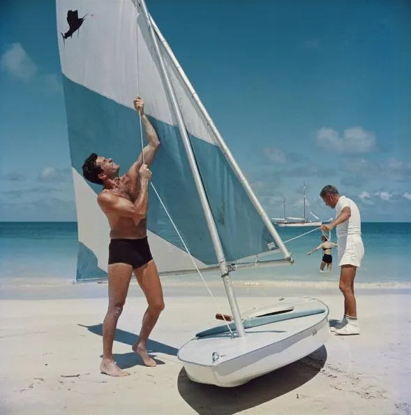 Boating In Antigua C-print by Slim Aarons (Getty Images Archive)*