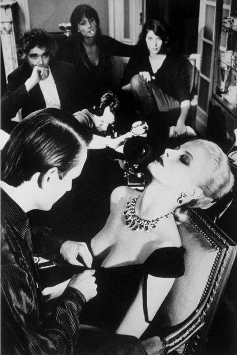 "Bulgari Fitting, Paris 1980" 20x24 Vintage Silver Gelatin Print by Helmut Newton Photography