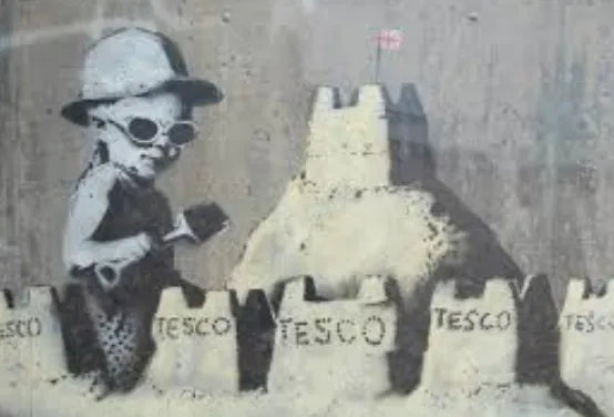 Tesco Sandcastles by Banksy's Graffiti (Premium)