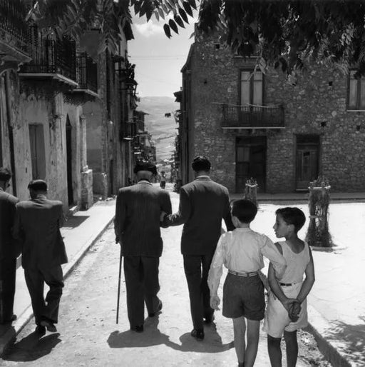 "Lucky for Some, Lucky Luciano" Rare First Edition 1/150 Framed Fiber Print by Slim Aarons