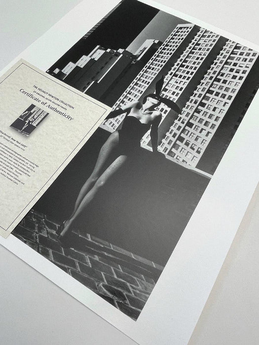 "Elsa Peretti In New York, 1975" 20x24 Vintage Silver Gelatin Print by Helmut Newton Photography - Helmut Newton