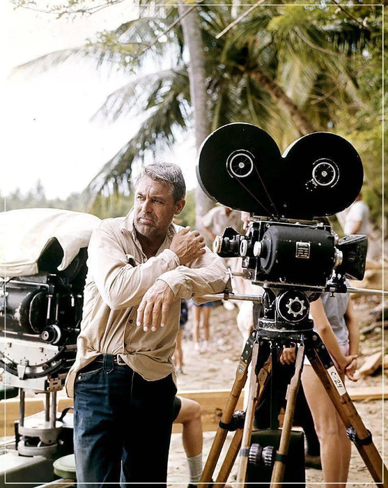 “Cary Grant On Set, Color” by Frank Worth