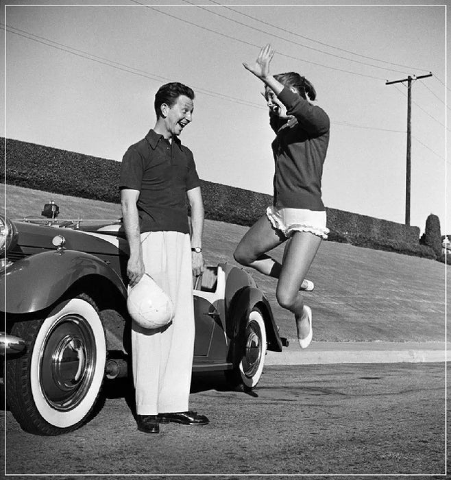 “Donald O'Conner And Debbie Reynolds" by Frank Worth