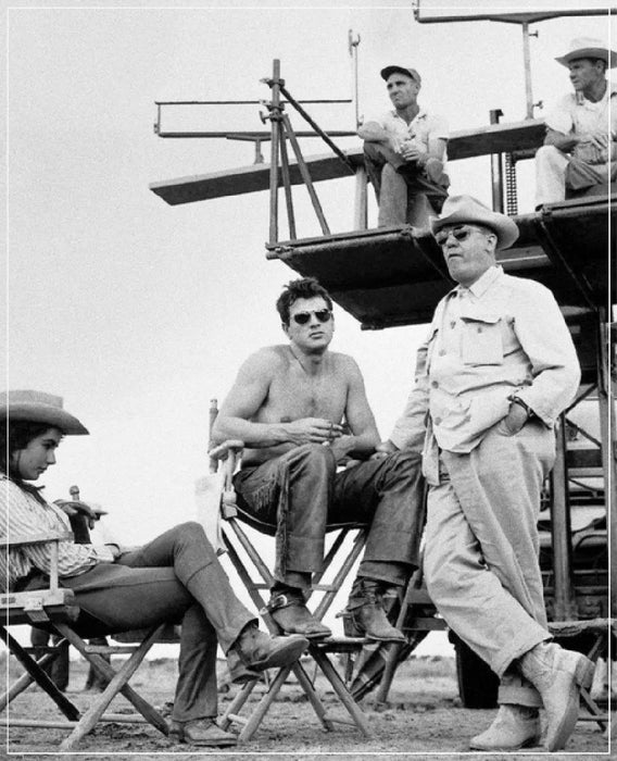 “Elizabeth Taylor And Rock Hudson, GIANT” by Frank Worth