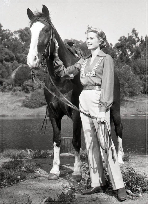 “Equestrian Grace Kelly" by Frank Worth