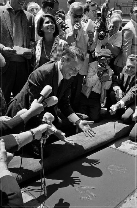 “Frank Sinatra Hands In Cement” by Frank Worth