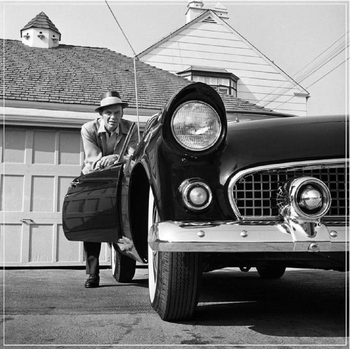 "Frank Sinatra Leaning On T-BIRD” by Frank Worth