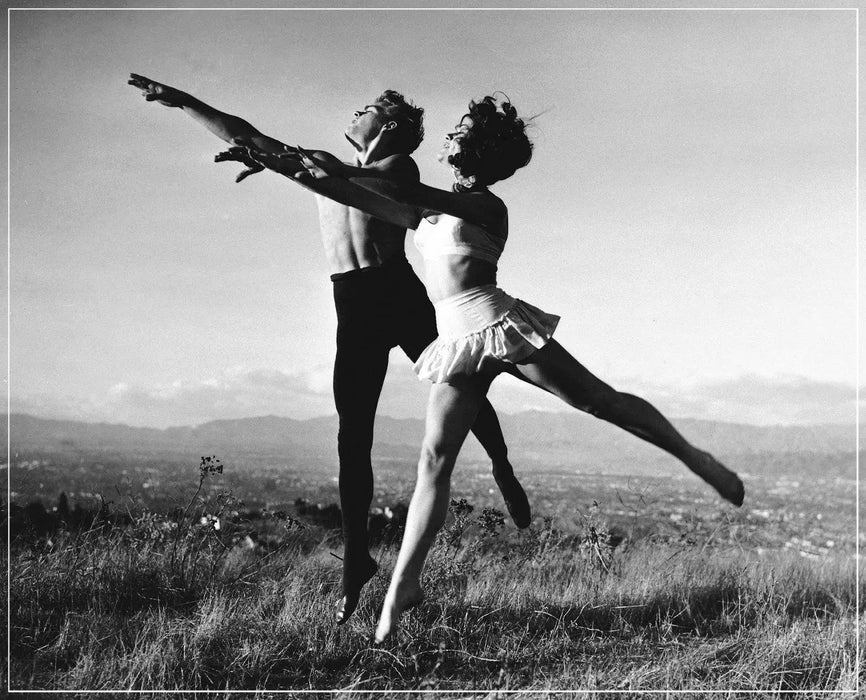 “James Dean And Elizabeth Taylor Ballet” by Frank Worth
