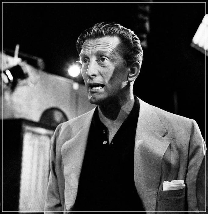 “Kirk Douglas On Set Of The Jack Benny Show” by Frank Worth