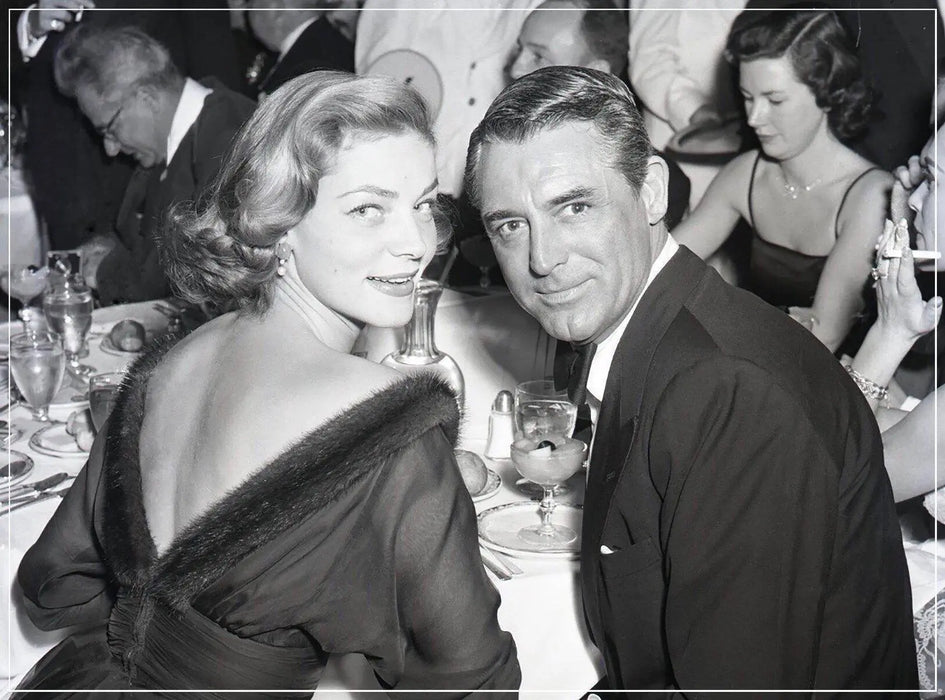 “Lauren Bacall And Cary Grant” by Frank Worth