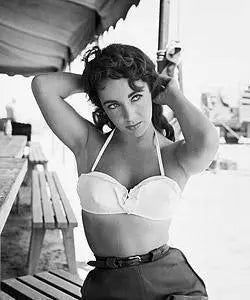 "Liz Taylor Classic On Set Of GIANT #4" by Frank Worth