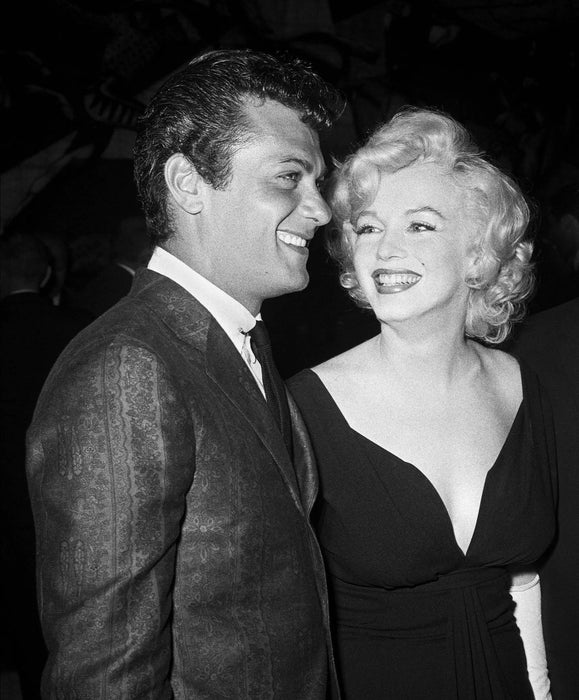 “Marilyn Monroe And Tony Curtis 1959” by Frank Worth