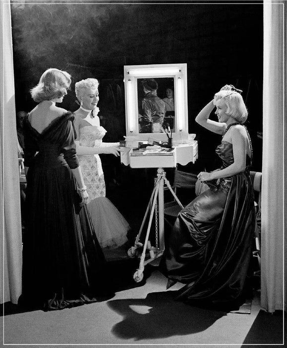 “Marilyn Monroe, Lauren Bacall And Betty Grable 1953” by Frank Worth