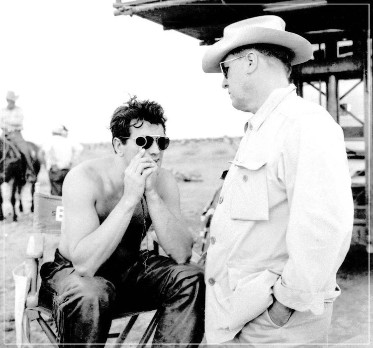 “Rock Hudson On The Set Of GIANT” by Frank Worth
