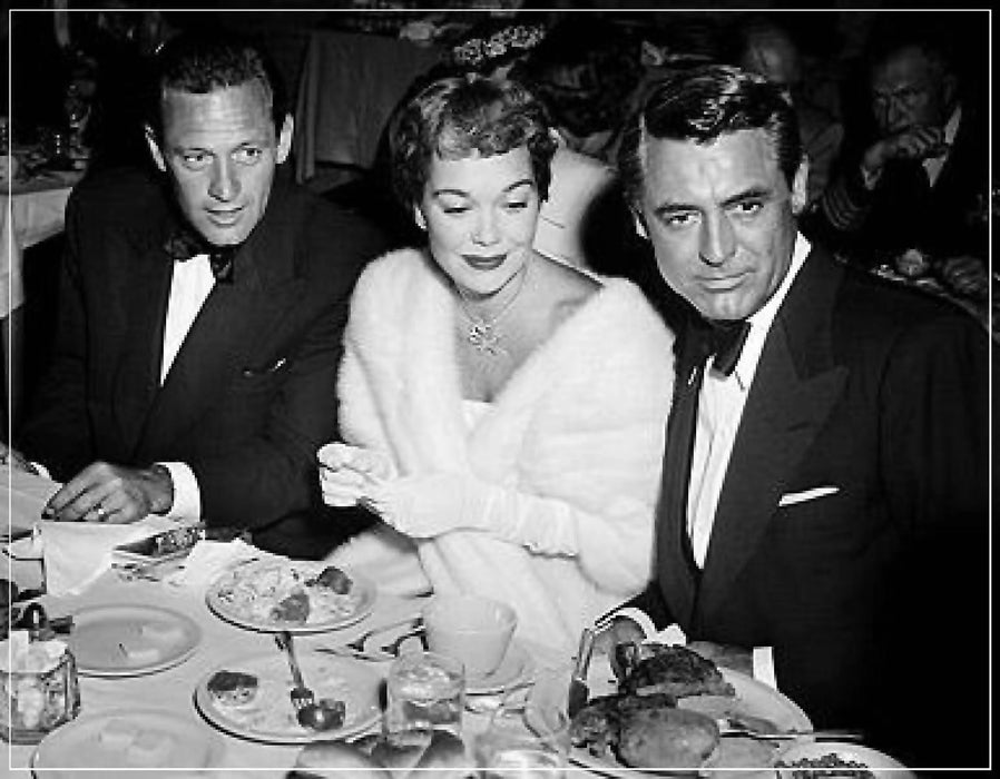 “William Holden, Jane Wyman, and Cary Grant” by Frank Worth
