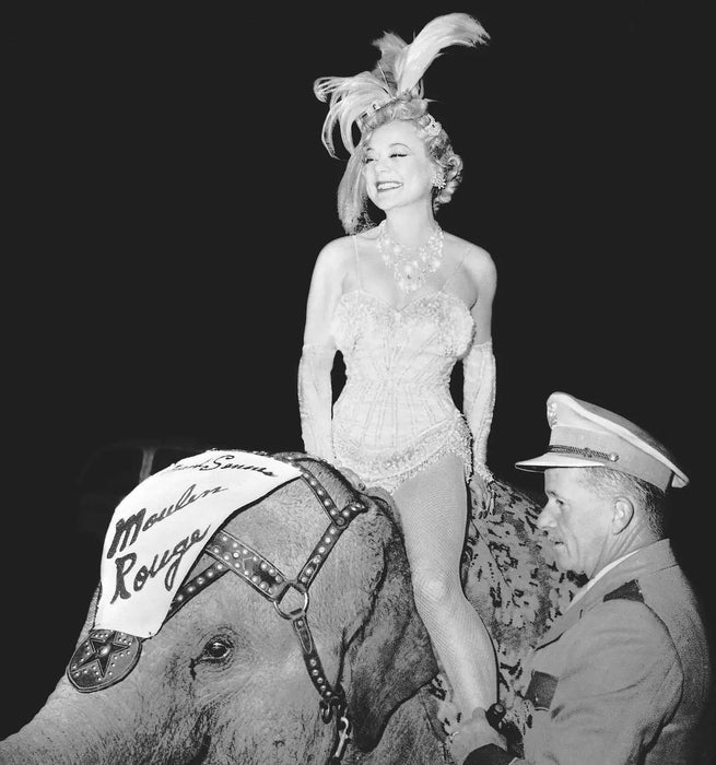 "Sonja Henie, Moulin Rouge" by Frank Worth