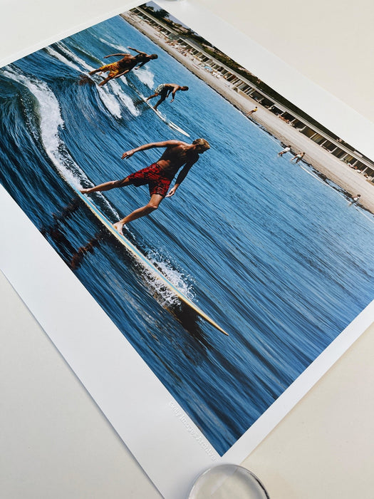 "Surfing Brothers" by Slim Aarons 20x24 Unframed Getty Images C-print - Slim Aarons