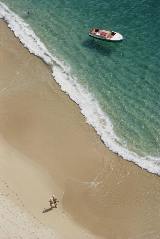"Caleta Beach, Acapulco" by Slim Aarons 16x20 Framed Getty Images C-print