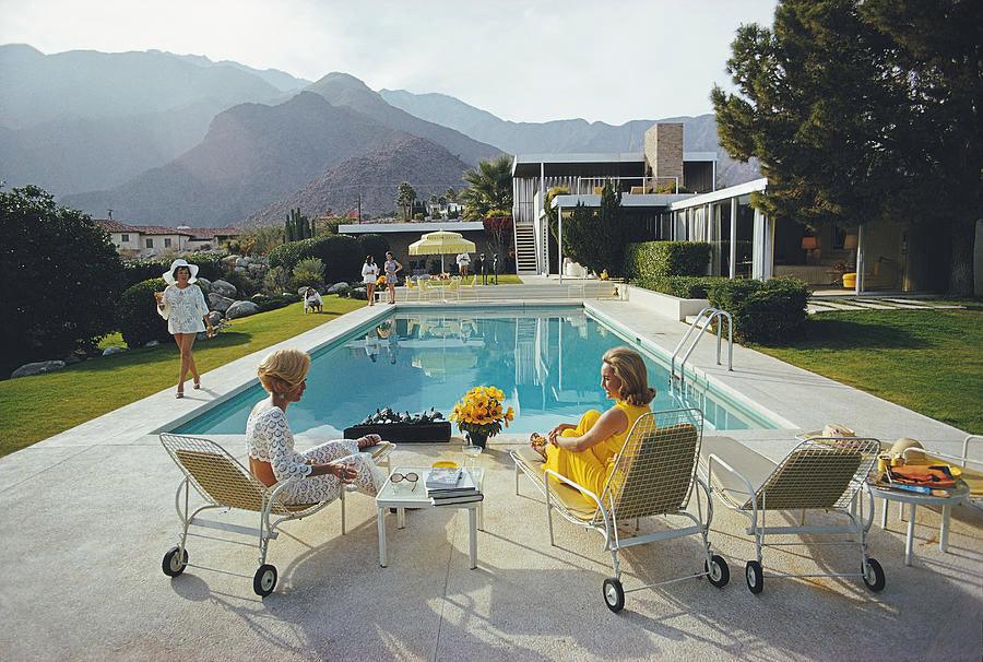 The Story Behind Slim Aaron's Poolside Gossip - Global Images USA