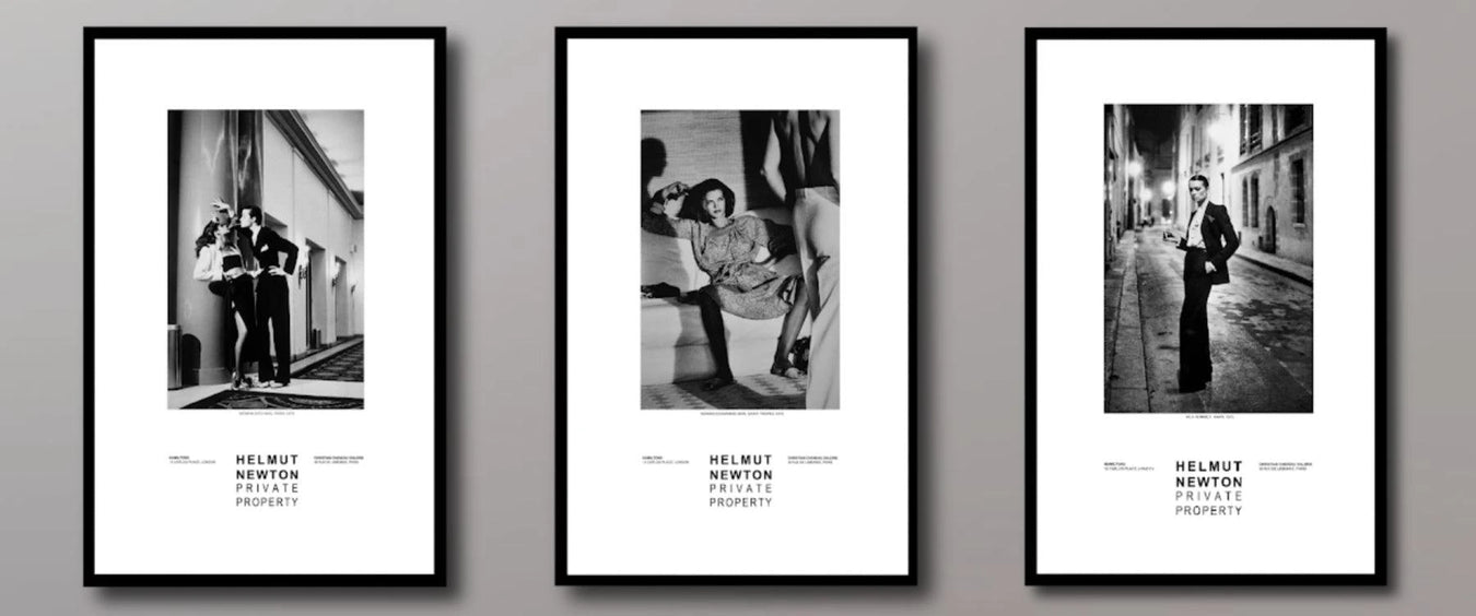 HELMUT NEWTON VINTAGE POSTERS