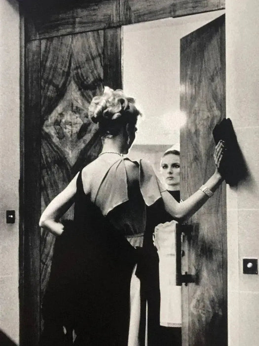 "16th Arrondissement, Paris 1975" 16x20 Vintage Silver Gelatin Print by Helmut Newton