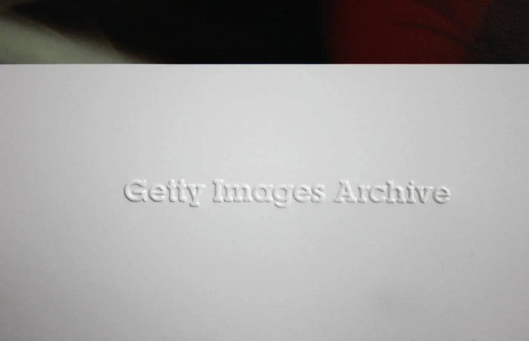 "An Anxious Wait" 12x16 Framed Getty Images Gelatin Silver Print