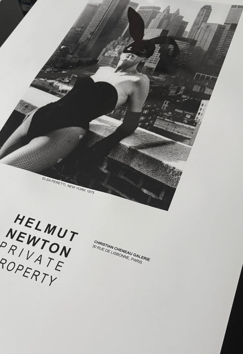 "Elsa Peretti II, New York 1975" Vintage Poster by Helmut Newton - Global Images USA