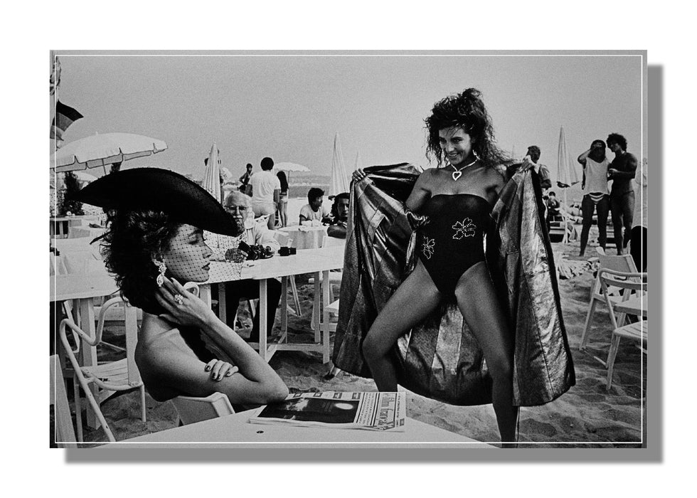 "Surprise, St. Tropez 1981" 16x20 Vintage Silver Gelatin by Helmut Newton Photography Photography