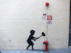 Hammer Boy Manhattan, 2020 by Banksy's Graffiti