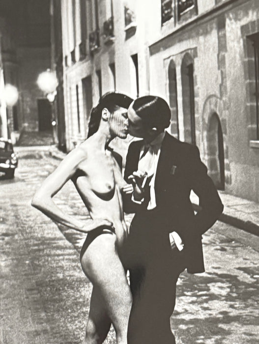 "Rue Aubriot II, Paris 1975" Vintage Poster by Helmut Newton