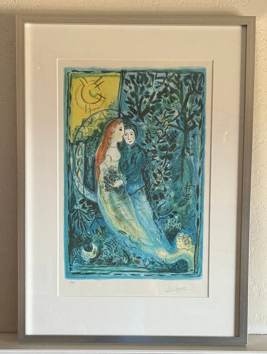 Marc Chagall “The Wedding” – Limited Edition Pencil Signed Lithograph (2/375)