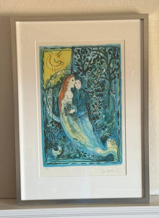 Marc Chagall “The Wedding” – Limited Edition Pencil Signed Lithograph (2/375)