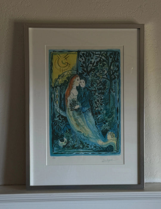 Marc Chagall “The Wedding” – Limited Edition Pencil Signed Lithograph (2/375)