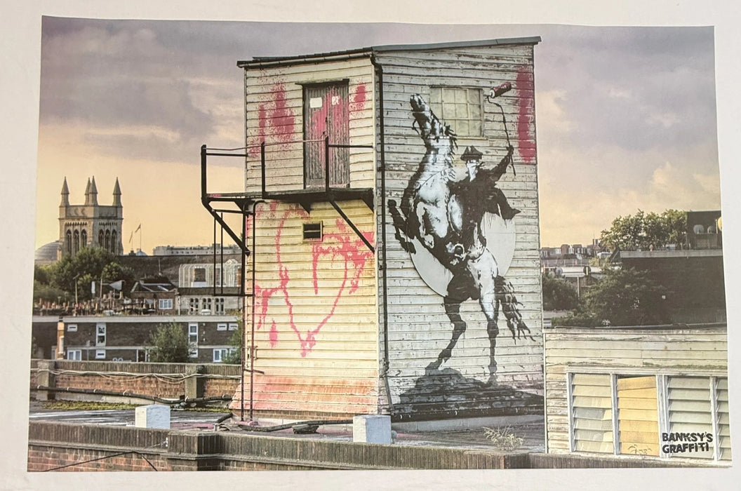 The Highway Man by Banksy's Graffiti