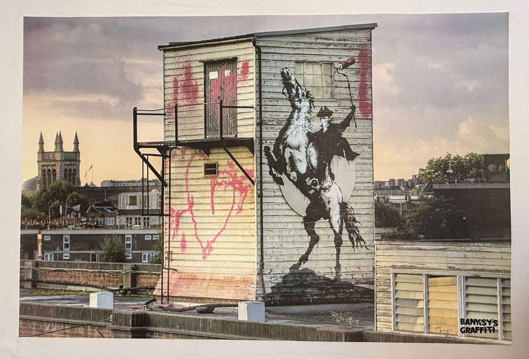 The Highway Man by Banksy's Graffiti