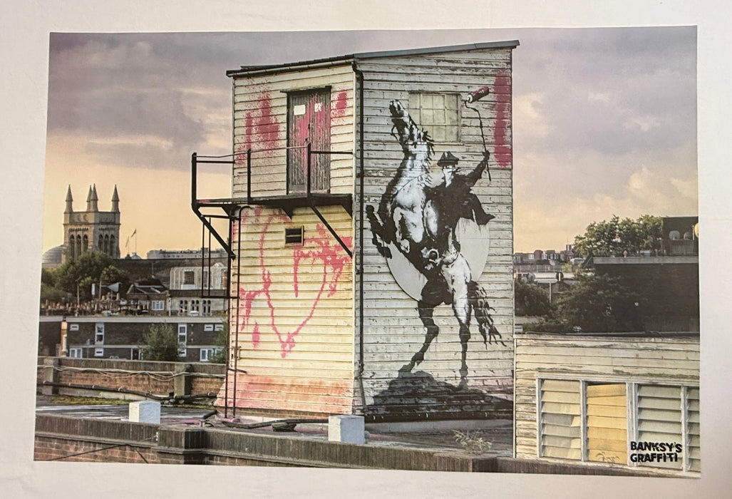 The Highway Man by Banksy's Graffiti