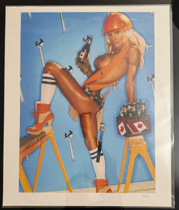 Pamela Anderson "Tool Time" – David LaChapelle 20x24 Silver Gelatin (#12/75) Playboy Legacy Collection