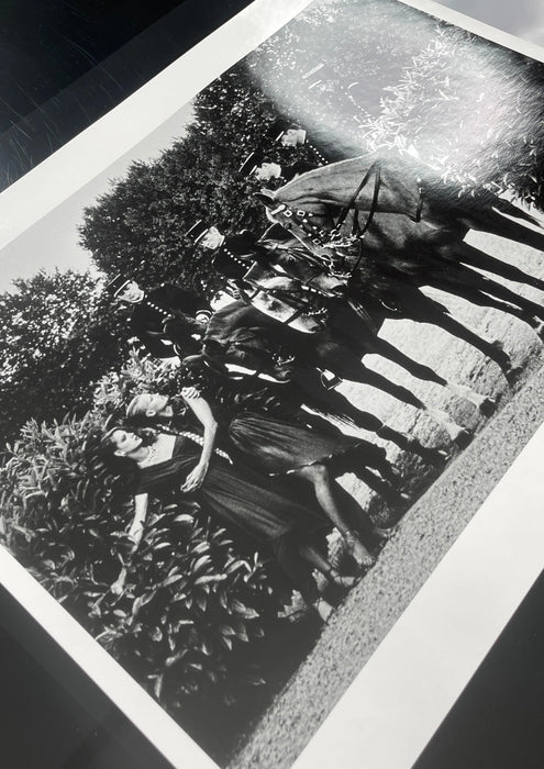 "Le Cadre Noir De Saumur, France 1980" 16x20 Vintage Silver Gelatin Print by Helmut Newton-16x20 Vintage Silver Gelatin Print-Helmut Newton-Global Images Helmut Newton Photography
