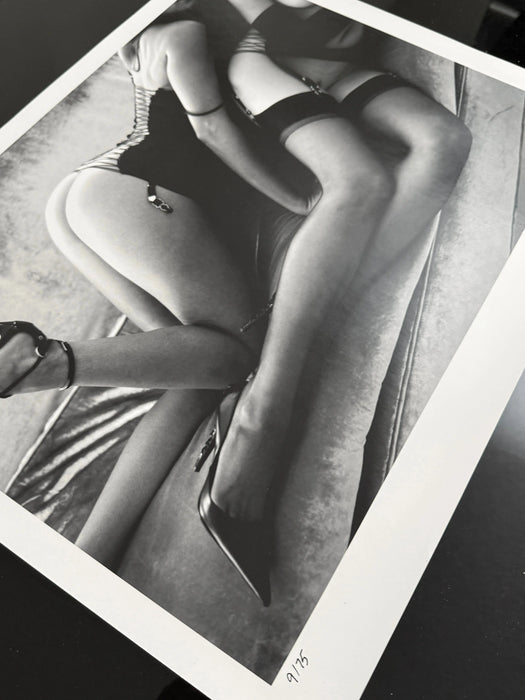Lights, Camera, Fantasy — Limited-Edition Silver Gelatin Set (#9/75) by Michael Bay & Spike Lee | Playboy Legacy Collection 16 × 20