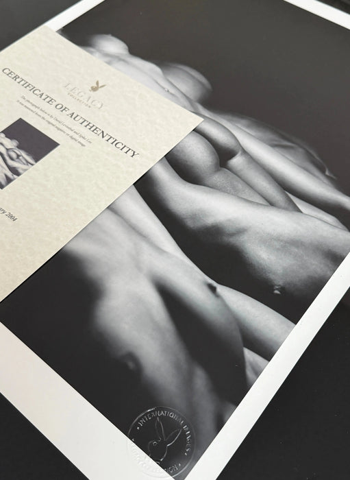 Lights, Camera, Fantasy — Limited-Edition Silver Gelatin Set (#9/75) by Michael Bay & Spike Lee | Playboy Legacy Collection 16 × 20