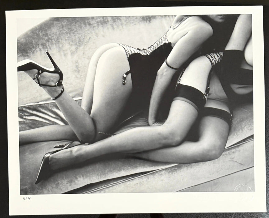 Lights, Camera, Fantasy — Limited-Edition Silver Gelatin Set (#9/75) by Michael Bay & Spike Lee | Playboy Legacy Collection 16 × 20