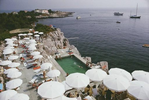"Pool By The Sea" 40x60 Perspex Acrylic Getty Images Collection by Slim Aarons Photography