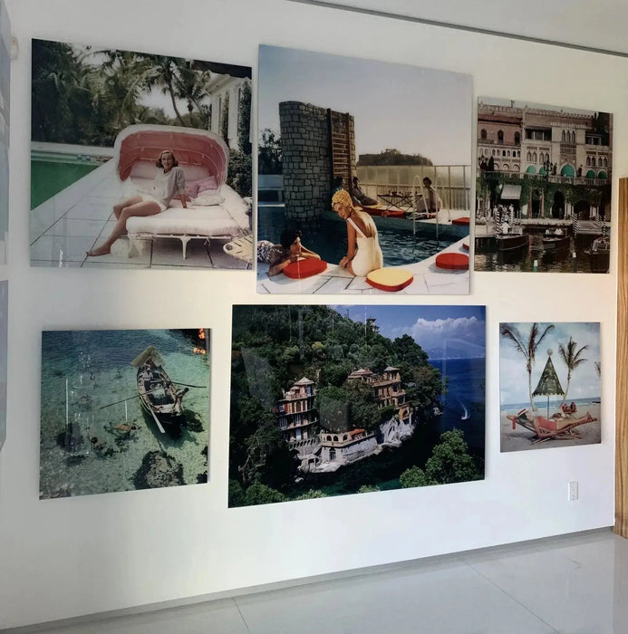 "Portofino" 40x60 Perspex Acrylic Getty Images Collection by Slim Aarons Photography