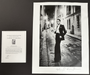 "Rue Aubriot, Paris 1975" by Helmut Newton Hand Signed Vintage Silver Gelatin Print with Estate Copyright Stamp