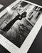 "Rue Aubriot, Paris 1975" by Helmut Newton Hand Signed Vintage Silver Gelatin Print with Estate Copyright Stamp