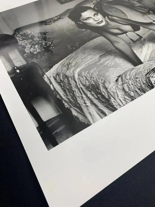 "Saddle I, Paris 1976" by Helmut Newton 20x24 Framed Vintage Silver Gelatin Print