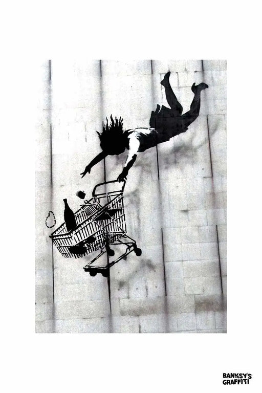 Shop Til You Drop by Banksy's Graffiti